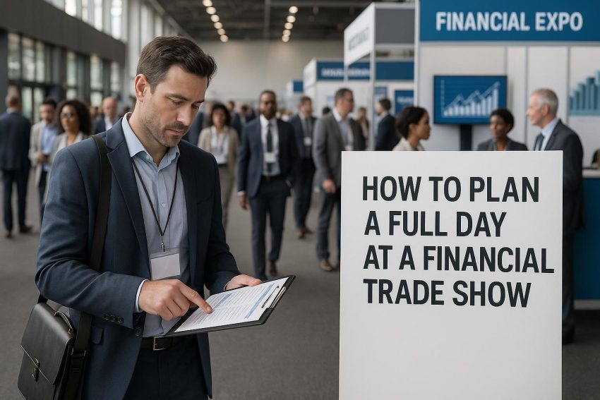 How to plan a full day at a financial trade show