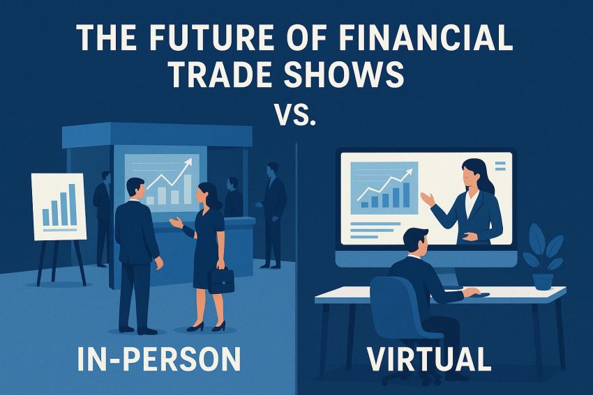 The Future of Financial Trade Shows: In-Person vs. Virtual Events